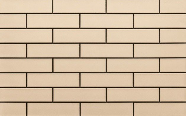 Плитка фасадная Cerrad Elewacja Gladka krem, 6,5x24,5 см