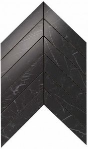 Nero Marquina Chevron Wall 25.00х30.50