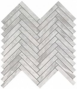 Bardiglio Grey Herringbone Wall 30.50х30.50