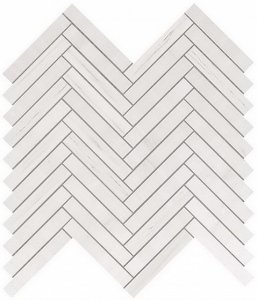 Bianco Dolomite Herringbone Wall 30.50х30.50