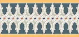 Керамическая плитка Керлайф Menara цоколь 12x21,5