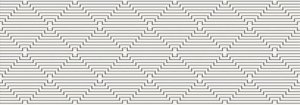 Керамическая плитка Керлайф Sense Crema Meandro декор 25,1x70,9