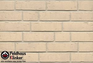 Клинкерная плитка ручной формовки (R763NF14) 763 vascu perla Feldhaus Klinker 240x71x14 мм