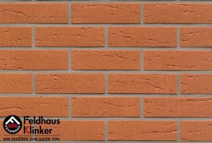Клинкерная плитка  (R227NF9) 227 terracotta rustico Feldhaus Klinker 240x71x9 мм