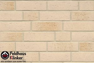 Клинкерная плитка ручной формовки (R757NF14) 757 vascu perla linara Feldhaus Klinker 240x71x14 мм