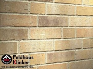 Клинкерный облицовочный кирпич ручной формовки (K723NF) 723 vascu sabiosa rotado Feldhaus Klinker 240x71x115 мм