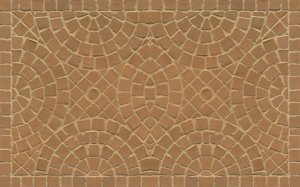 Клинкерная брусчатка-мозаика  (делимая на 8 частей 60x60x52) (M203DF) 203 areno trigo Feldhaus Klinker 240x118x52 мм