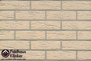 Клинкерная плитка фасадная (R116NF14) 116 perla mana Feldhaus Klinker 240x71x14 мм