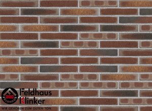 Клинкерная плитка ручной формовки (R769LDF14) 769 vascu cerasi legoro Feldhaus Klinker 290x52x14 мм