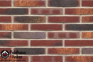 Клинкерная плитка ручной формовки (R769DF14) 769 vascu cerasi legoro Feldhaus Klinker 240x52x14 мм
