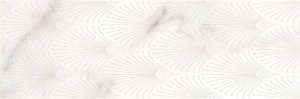 Декор Mei Gatsby Вставка белый, GT2U051, 25x75 см