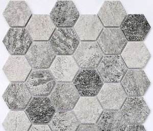 Мозаика Bonaparte Керамическая мозаика Olmeto Grey, 27,1x28,2 см