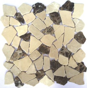 Мозаика Bonaparte Мозаика из натурального камня Rim IV, 30,5x30,5 см