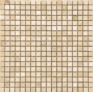 Мозаика Bonaparte Мозаика из натурального камня Valencia-15, чип 15x15 мм, 30,5x30,5 см
