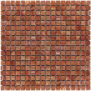 Мозаика Bonaparte Мозаика из натурального камня Verona, чип 15х15 мм, 30,5x30,5 см