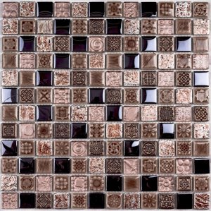 Мозаика Bonaparte Мозаика стеклянная Sudan, чип 23x23 мм, 30x30 см