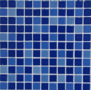 Мозаика Bonaparte Растяжки Jump Blue №1 (dark), чип 25x25 мм, 30x30 см