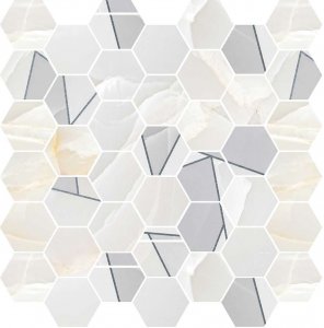 Мозаика Delacora Onyx Titan Mos. Mix, DW7ONX25, 29,7x31,6 см