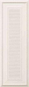 Плитка настенная Ascot New England Bianco Boiserie Victoria Dec, EG331BVD, 33x100 см