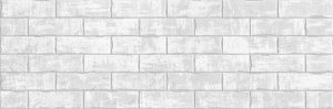 Плитка настенная Delacora Brick Gray, WT15BRC15, 25,3x75 см