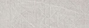 Плитка настенная Mei Grey Blanket Мятая бумага серый рельеф, O-GBT-WTA093, 30x90 см