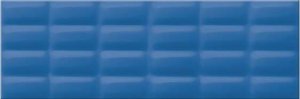 Плитка настенная Mei Vivid Colours Blue pillow structure, O-VVD-WTU041, 25x75 см