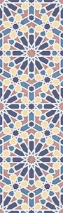 Настенная плитка Alhambra Blue Mexuar 29.75x99.55