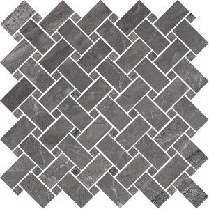 Мозаика Mosaico Kadi Charcoal Lev (78080) 30x30