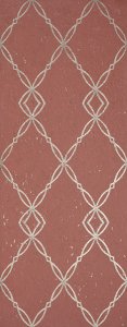 Настенная плитка Goldstone Burgundy Chain 35x90
